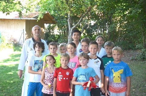 Selbstverteidigung im Kinderferien-Programm