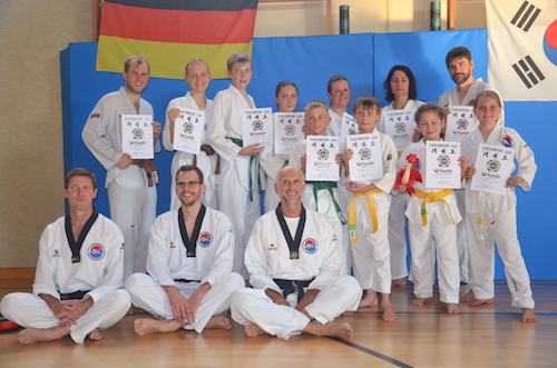 Taekwondo-Abteilung verbrachte gemeinsames Wochenende