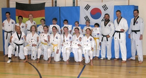 Gürtelprüfung in schweren Zeiten