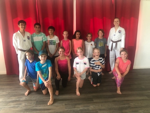 Selbstverteidigung im Kinderferien-Programm