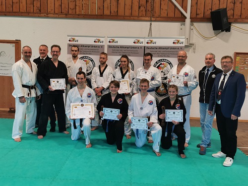 Neuer Taekwondo-Meister Korbinian Meier in Langenbach