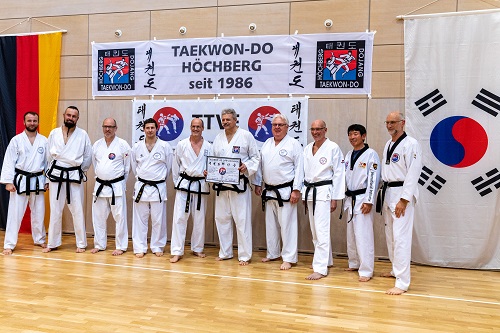 8. DAN für Großmeister Rudolf Grasser 