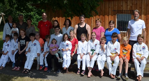 Gemeinsames Grillen und Eltern-Kind-Training