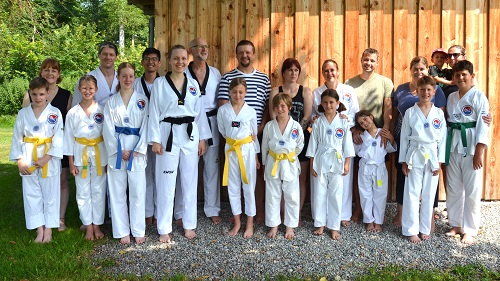 Gemeinsames Grillen und Eltern-Kind-Training