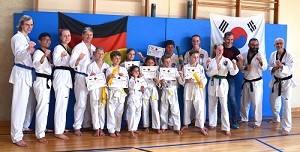 Taekwondo Gürtelprüfung in Langenbach