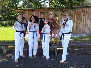 Selbstverteidigung im Sommerferienprogramm