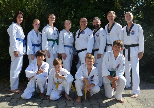 Vorführung der Taekwondo Abteilung 