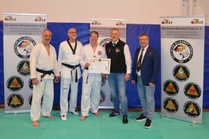 Neuer Taekwondo-Meister in Langenbach - erfolgreiche Prüfung zum 1. DAN