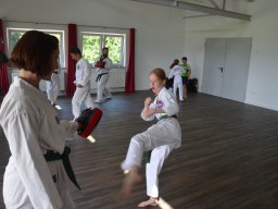 Gemeinsames Grillen und Übernachtung im Sportheim