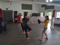 Gemeinsames Grillen und Übernachtung im Sportheim